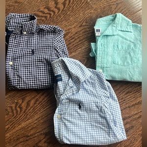 3T polo Ralph Lauren / Janie and jack button down bundle